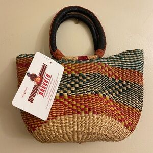 African small market tote/purse